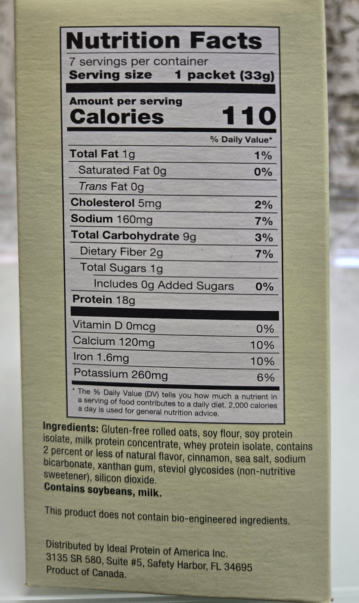Ideal Protein Breakfast, Lunch & Snack Box β Protein-Packed for Balanced Nutrition