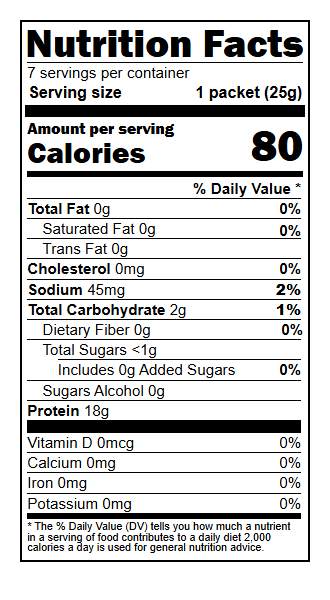 Berry Pomegranate Drink Mix — Protein Drink Mix