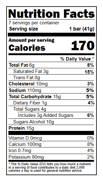 Caramel Peanut Protein Bars — High-Protein Snack Bar