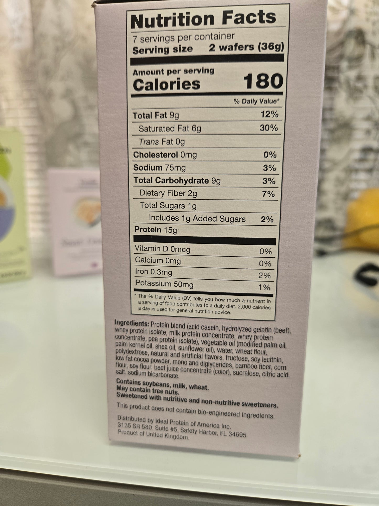 Ideal Protein Breakfast, Lunch & Snack Box – Protein-Packed for Balanced Nutrition