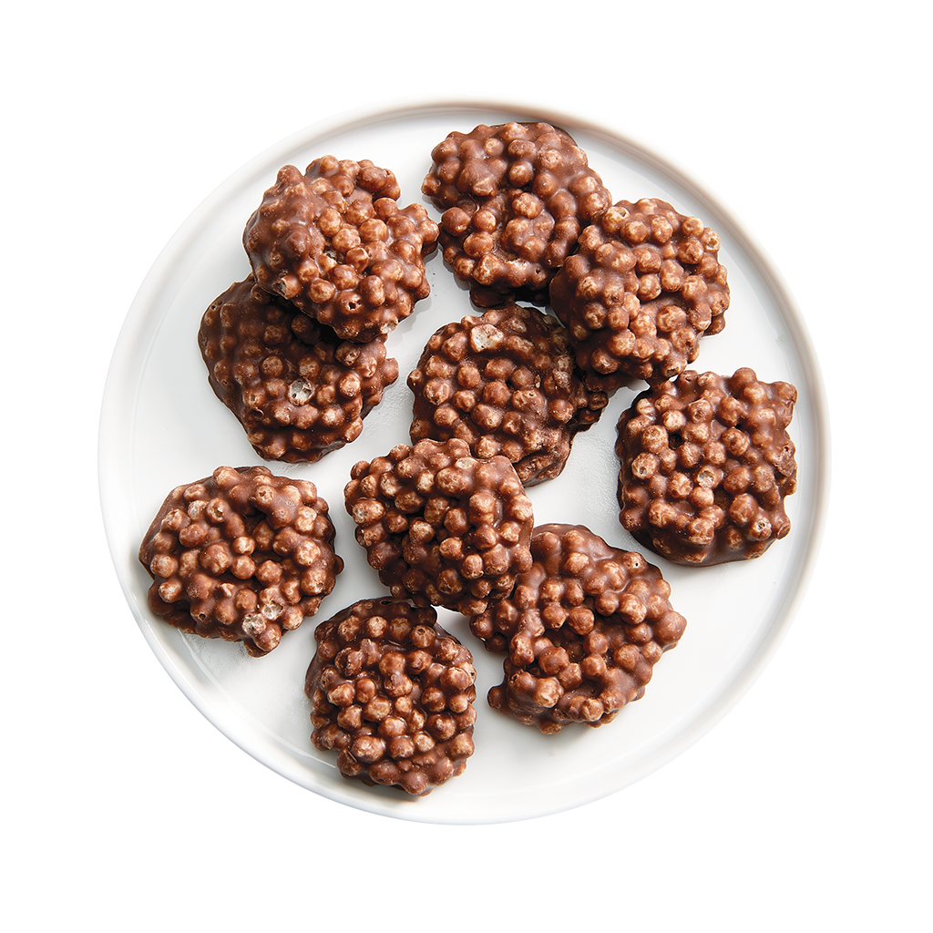 Salted Caramel Chocolate Clusters