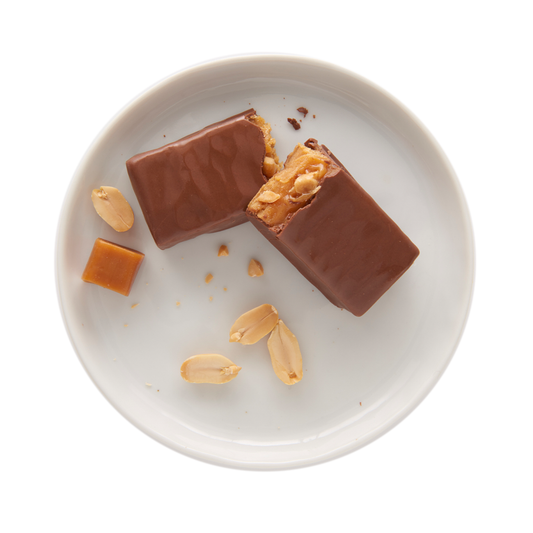 Caramel Peanut Protein Bars