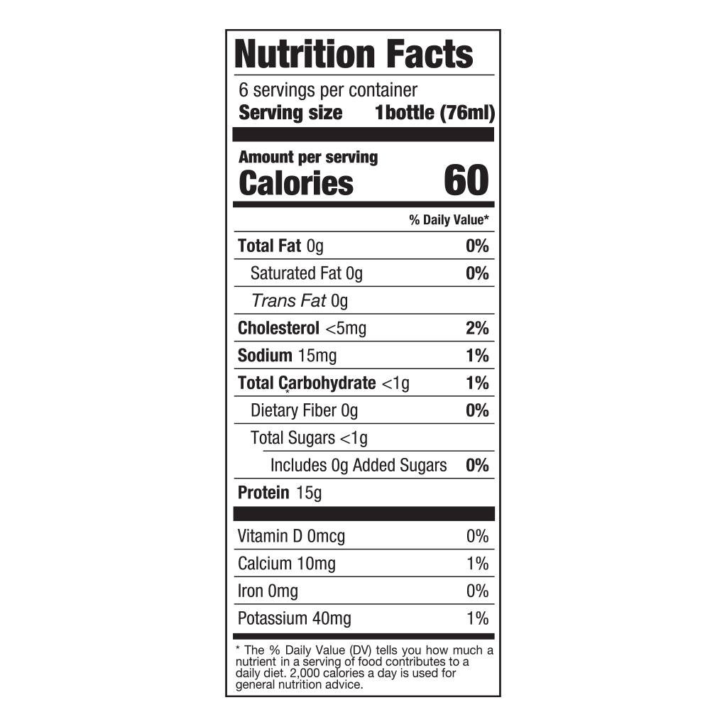 Tropical Fruit Collagen Peptide Shot — Collagen Protein Supplement