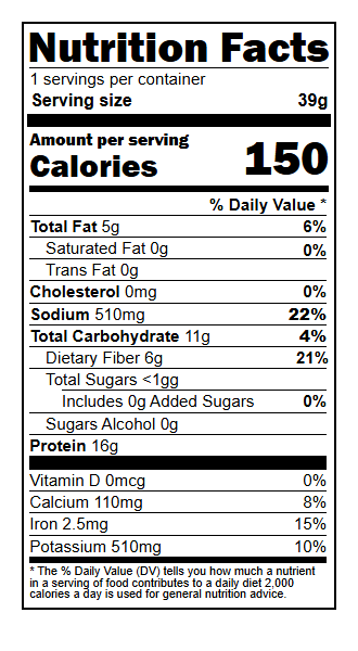 Pizza Crisps — High-Protein Savory Crisp