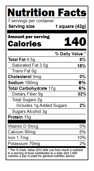 Vanilla Crispy Square — High-Protein Sweet Snack